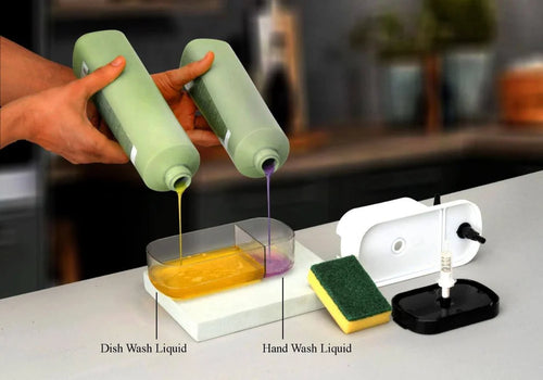 All-in-One 3-Chamber Soap Dispenser – 400 m