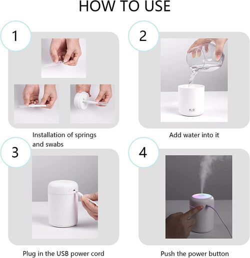 H20 ULTRAGLOW MIST HUMIDIFIER